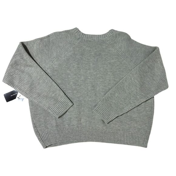 French Connection Women's Embellished Grey Sweater Size XXL - Picture 12 of 12